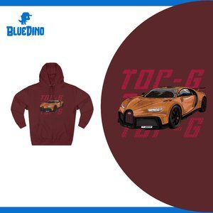TOP G's Bugatti - What color is your Bugatti? - Premium Pullover Hoodie